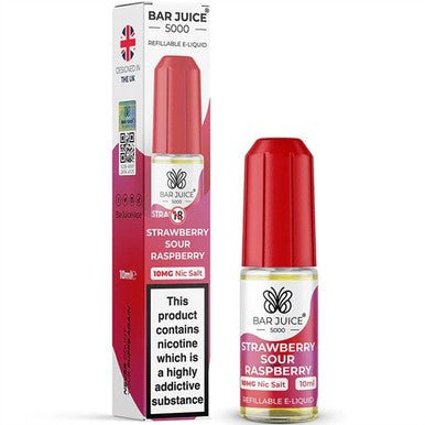 Bar Juice 5000 10ml Nic Salts E - liquid - Pack of 10 - Topvapewholesale