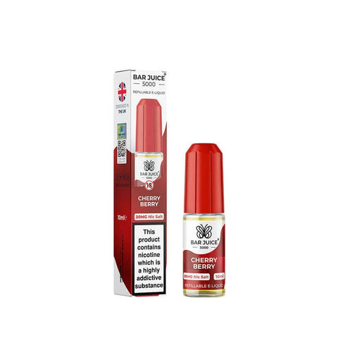 Bar Juice 5000 10ml Nic Salts E - liquid - Pack of 10 - Topvapewholesale