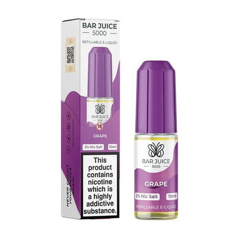 Bar Juice 5000 10ml Nic Salts E - liquid - Pack of 10 - Topvapewholesale