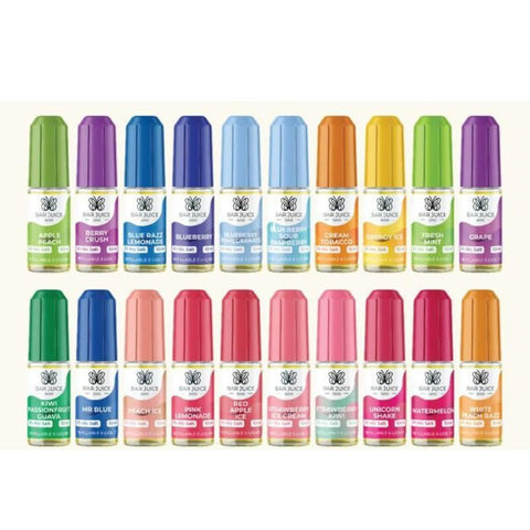 Bar Juice 5000 10ml Nic Salts E - liquid - Pack of 10 - Topvapewholesale