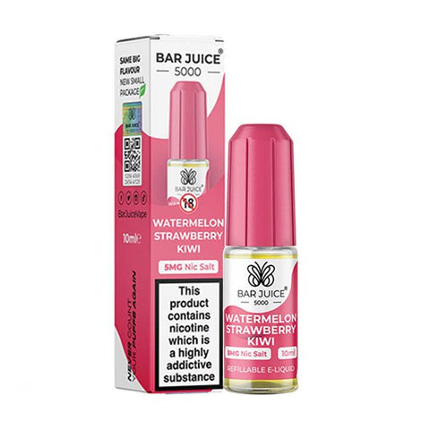 Bar Juice 5000 10ml Nic Salts E - liquid - Pack of 10 - Topvapewholesale