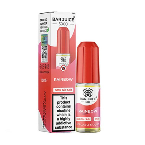 Bar Juice 5000 10ml Nic Salts E - liquid - Pack of 10 - Topvapewholesale