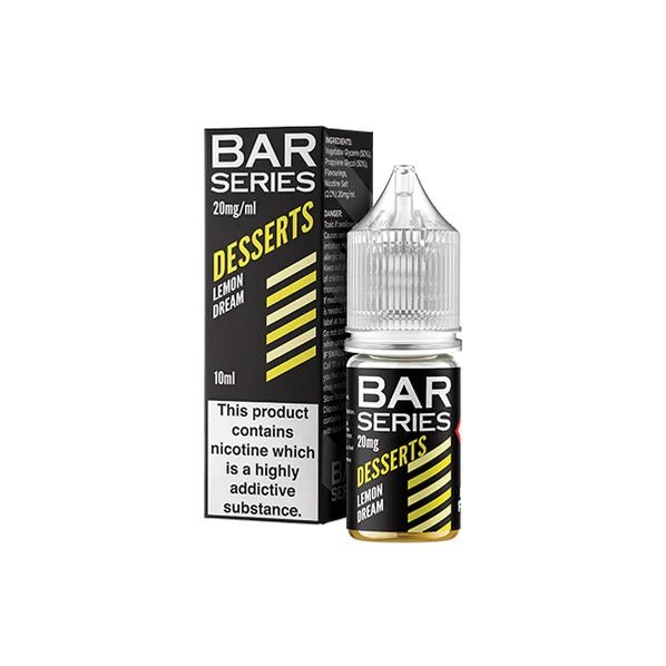 Bar Series Desserts Nic Salts 10ml E-Liquid Box of 10 Topvapewholesale Top  Vape Wholesale