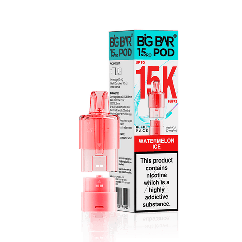 Big Bar 15000 Pro Prefilled Replacement Pods - Topvapewholesale