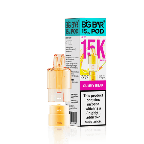 Big Bar 15000 Pro Prefilled Replacement Pods - Topvapewholesale