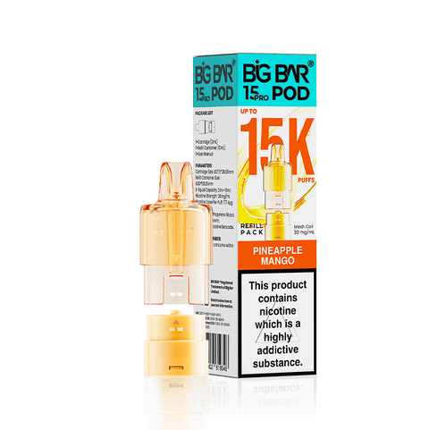 Big Bar 15000 Pro Prefilled Replacement Pods - Topvapewholesale