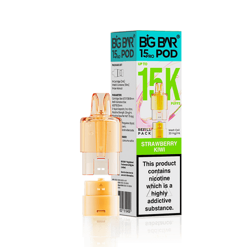 Big Bar 15000 Pro Prefilled Replacement Pods - Topvapewholesale