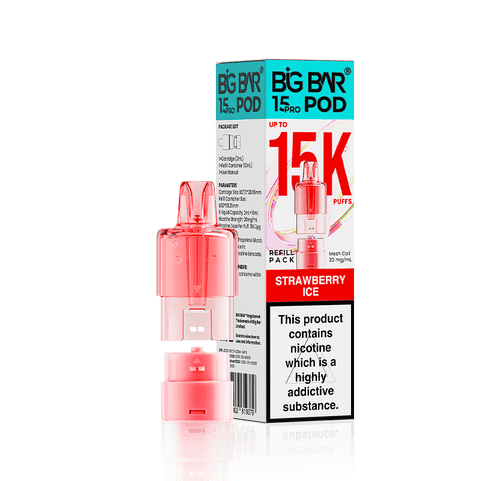 Big Bar 15000 Pro Prefilled Replacement Pods - Topvapewholesale