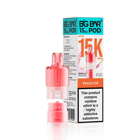 Big Bar 15000 Pro Prefilled Replacement Pods - Topvapewholesale