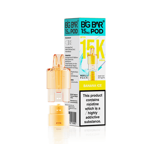 Big Bar 15000 Pro Prefilled Replacement Pods - Topvapewholesale