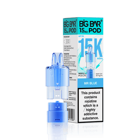 Big Bar 15000 Pro Prefilled Replacement Pods - Topvapewholesale
