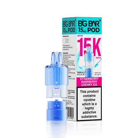 Big Bar 15000 Pro Prefilled Replacement Pods - Topvapewholesale