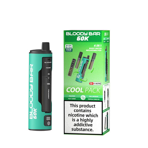 Bloody Bar 60k Prefilled 4 In 1 Pod Vape Kit Box of 5 - Topvapewholesale
