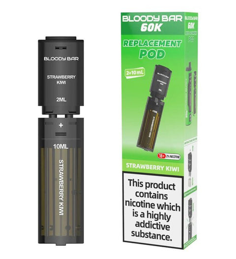 Bloody Bar 60k Prefilled 4 In 1 Replacement Pods Box of 5 - Topvapewholesale
