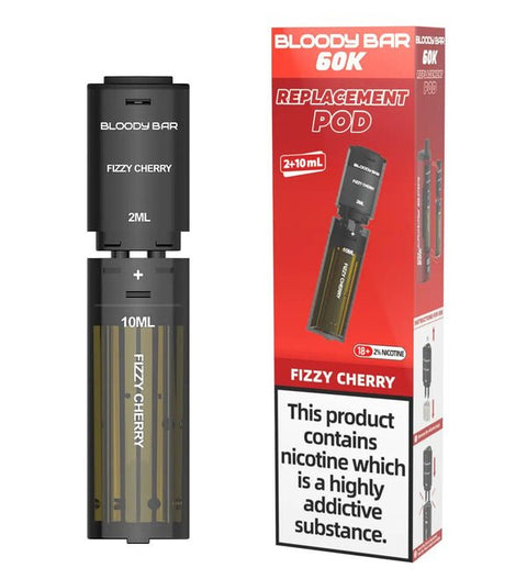 Bloody Bar 60k Prefilled 4 In 1 Replacement Pods Box of 5 - Topvapewholesale