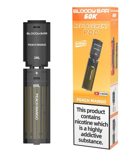 Bloody Bar 60k Prefilled 4 In 1 Replacement Pods Box of 5 - Topvapewholesale