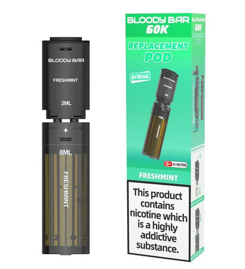 Bloody Bar 60k Prefilled 4 In 1 Replacement Pods Box of 5 - Topvapewholesale