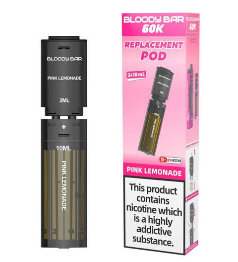 Bloody Bar 60k Prefilled 4 In 1 Replacement Pods Box of 5 - Topvapewholesale