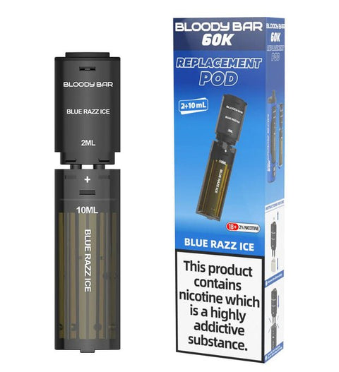 Bloody Bar 60k Prefilled 4 In 1 Replacement Pods Box of 5 - Topvapewholesale