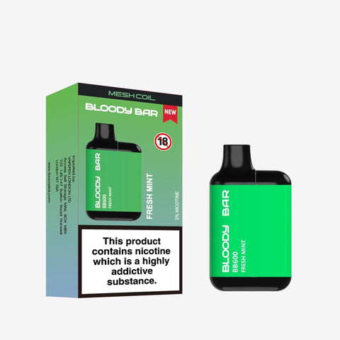 Bloody Bar BB600 Prefilled Pod Vape Pack of 10 - Topvapewholesale