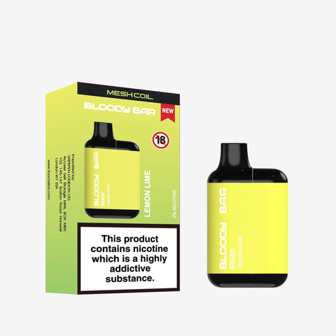 Bloody Bar BB600 Prefilled Pod Vape Pack of 10 - Topvapewholesale