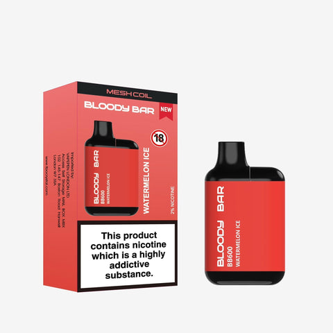 Bloody Bar BB600 Prefilled Pod Vape Pack of 10 - Topvapewholesale