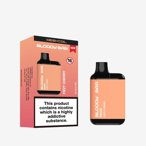 Bloody Bar BB600 Prefilled Pod Vape Pack of 10 - Topvapewholesale