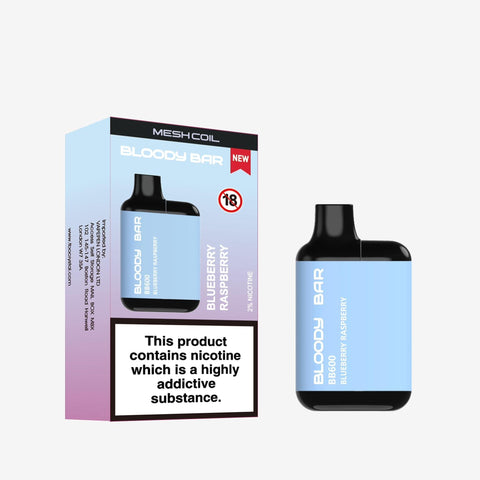 Bloody Bar BB600 Prefilled Pod Vape Pack of 10 - Topvapewholesale