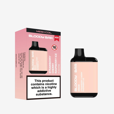 Bloody Bar BB600 Prefilled Pod Vape Pack of 10 - Topvapewholesale