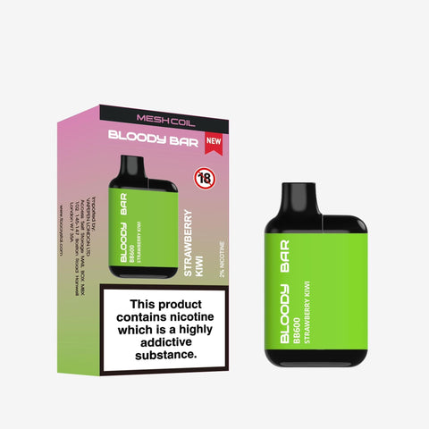 Bloody Bar BB600 Prefilled Pod Vape Pack of 10 - Topvapewholesale