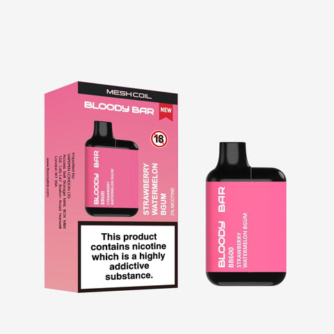 Bloody Bar BB600 Prefilled Pod Vape Pack of 10 - Topvapewholesale
