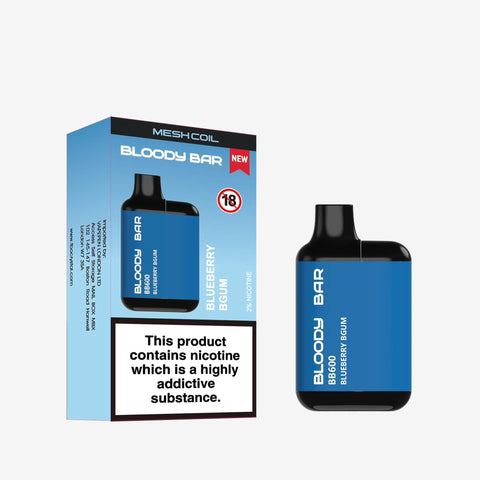 Bloody Bar BB600 Prefilled Pod Vape Pack of 10 - Topvapewholesale