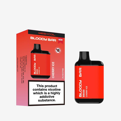 Bloody Bar BB600 Prefilled Pod Vape Pack of 10 - Topvapewholesale