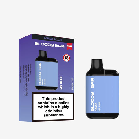 Bloody Bar BB600 Prefilled Pod Vape Pack of 10 - Topvapewholesale
