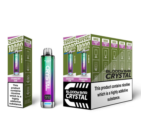 Bloody Bar Crystal 10k Disposable Vape Box of 5 - Topvapewholesale