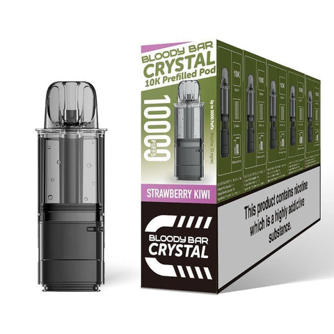 Bloody Bar Crystal 10k Replacement Pods Pack of 5 - Topvapewholesale