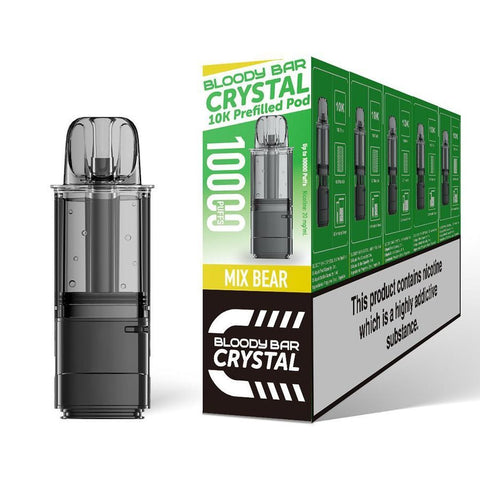Bloody Bar Crystal 10k Replacement Pods Pack of 5 - Topvapewholesale