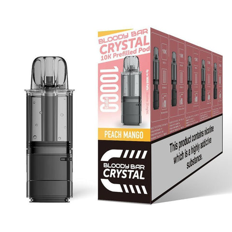 Bloody Bar Crystal 10k Replacement Pods Pack of 5 - Topvapewholesale