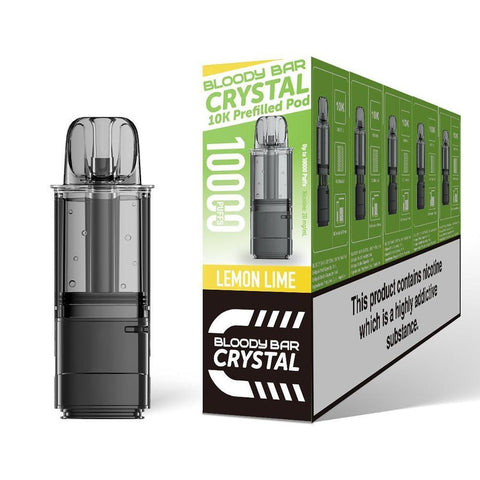 Bloody Bar Crystal 10k Replacement Pods Pack of 5 - Topvapewholesale