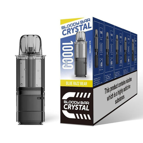 Bloody Bar Crystal 10k Replacement Pods Pack of 5 - Topvapewholesale