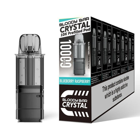 Bloody Bar Crystal 10k Replacement Pods Pack of 5 - Topvapewholesale