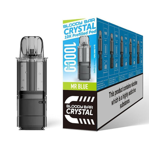 Bloody Bar Crystal 10k Replacement Pods Pack of 5 - Topvapewholesale