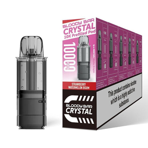 Bloody Bar Crystal 10k Replacement Pods Pack of 5 - Topvapewholesale
