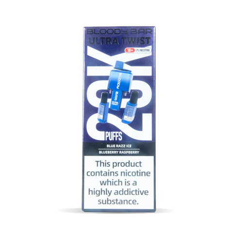 Bloody Bar Ultra Twist 20000 Puffs Disposable Vape Box of 5 - Topvapewholesale