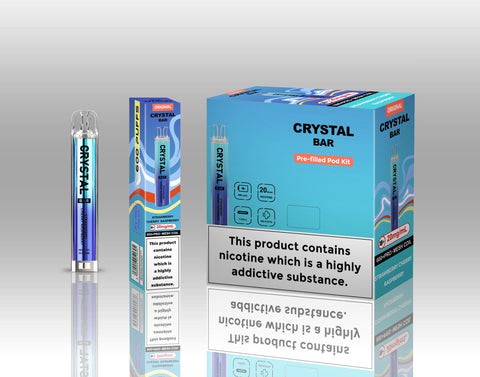 Crystal Bar Original 600 Pre - Filled Pod Kit Pack of 10 - Topvapewholesale