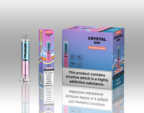 Crystal Bar Original 600 Pre - Filled Pod Kit Pack of 10 - Topvapewholesale
