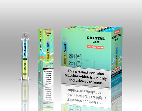 Crystal Bar Original 600 Pre - Filled Pod Kit Pack of 10 - Topvapewholesale