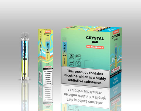 Crystal Bar Original 600 Pre - Filled Pod Kit Pack of 10 - Topvapewholesale