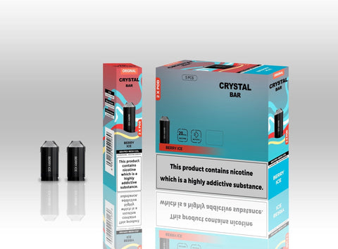 Crystal Bar Original 600 Replacement Pods Pack of 10 - Topvapewholesale
