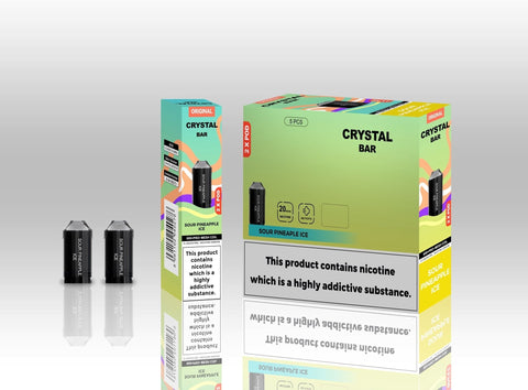 Crystal Bar Original 600 Replacement Pods Pack of 10 - Topvapewholesale